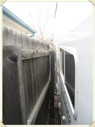 Trailer and fence